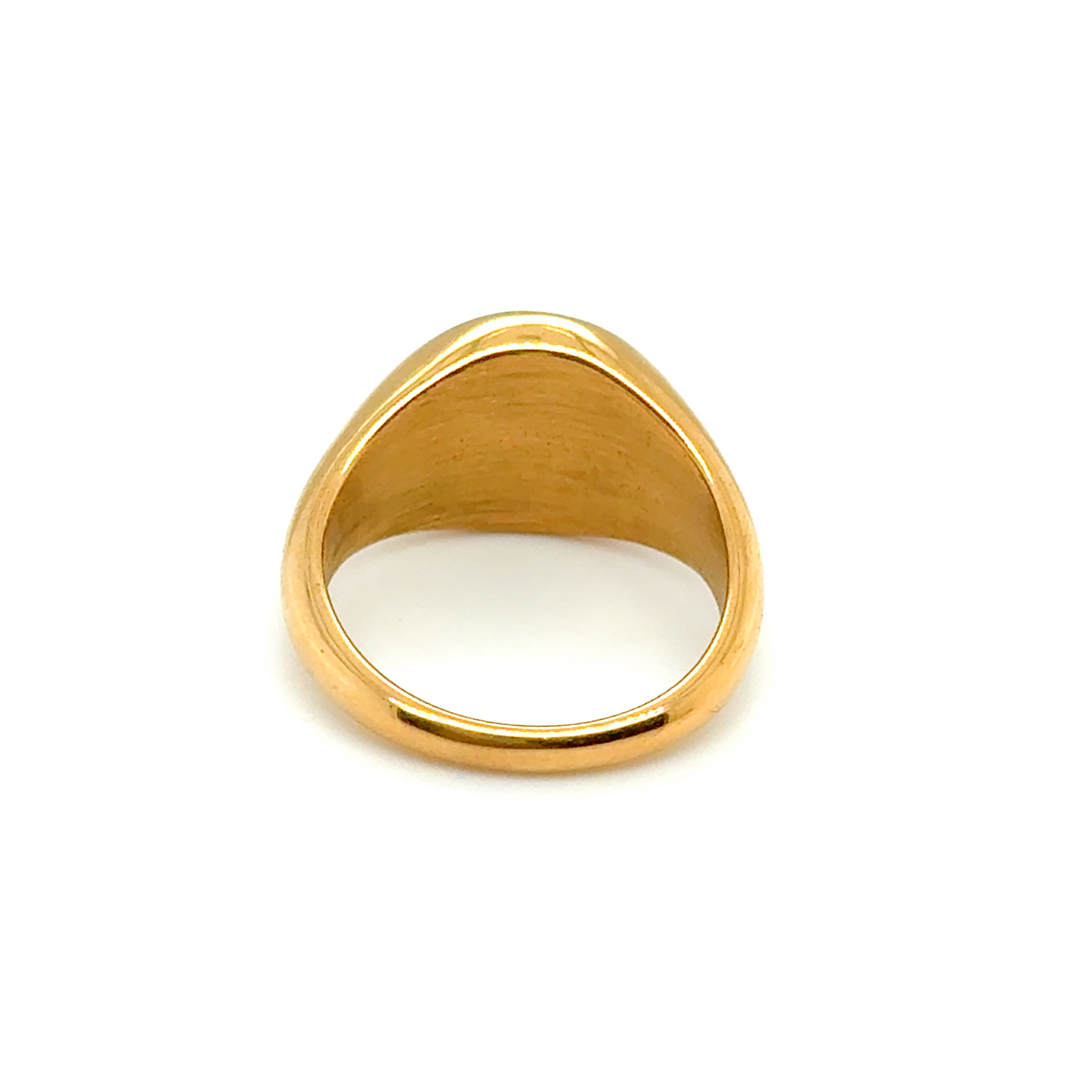 Round Signet Ring