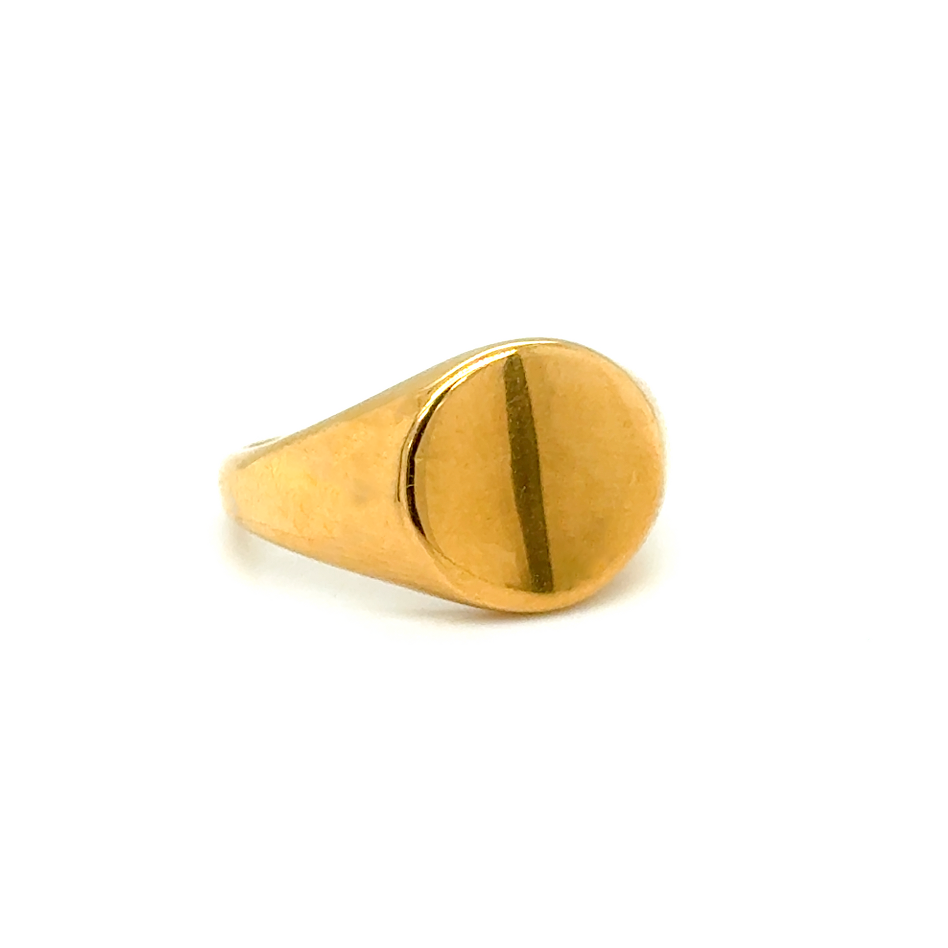 Round Signet Ring