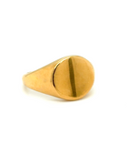 Round Signet Ring