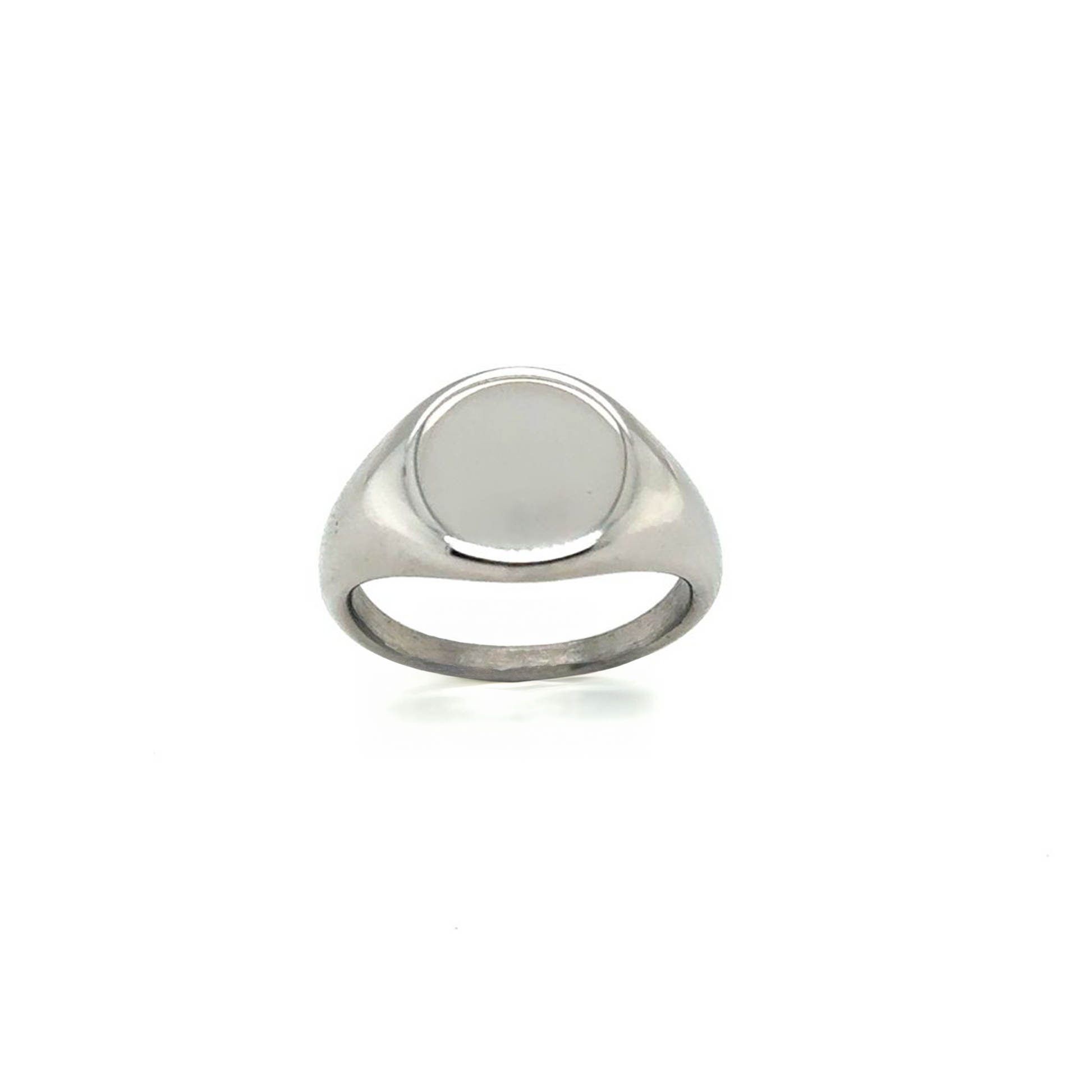 Round Signet Ring