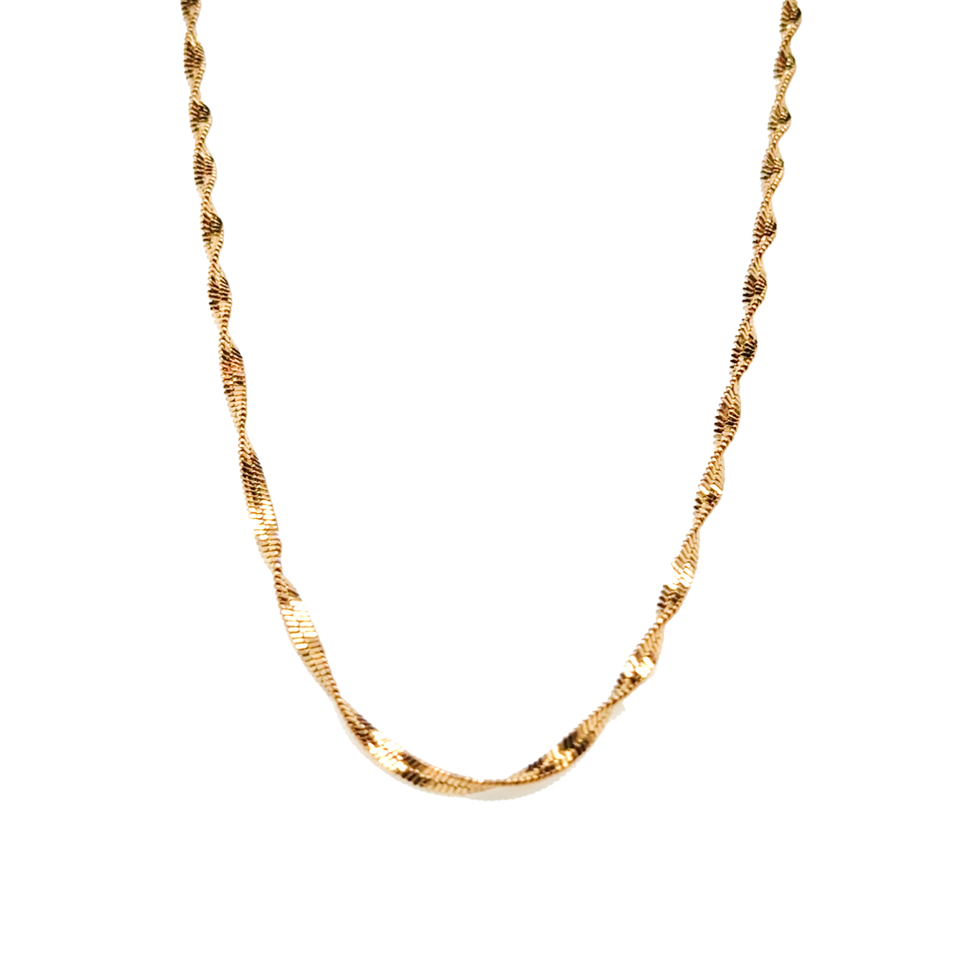 Twisted Snake Necklace