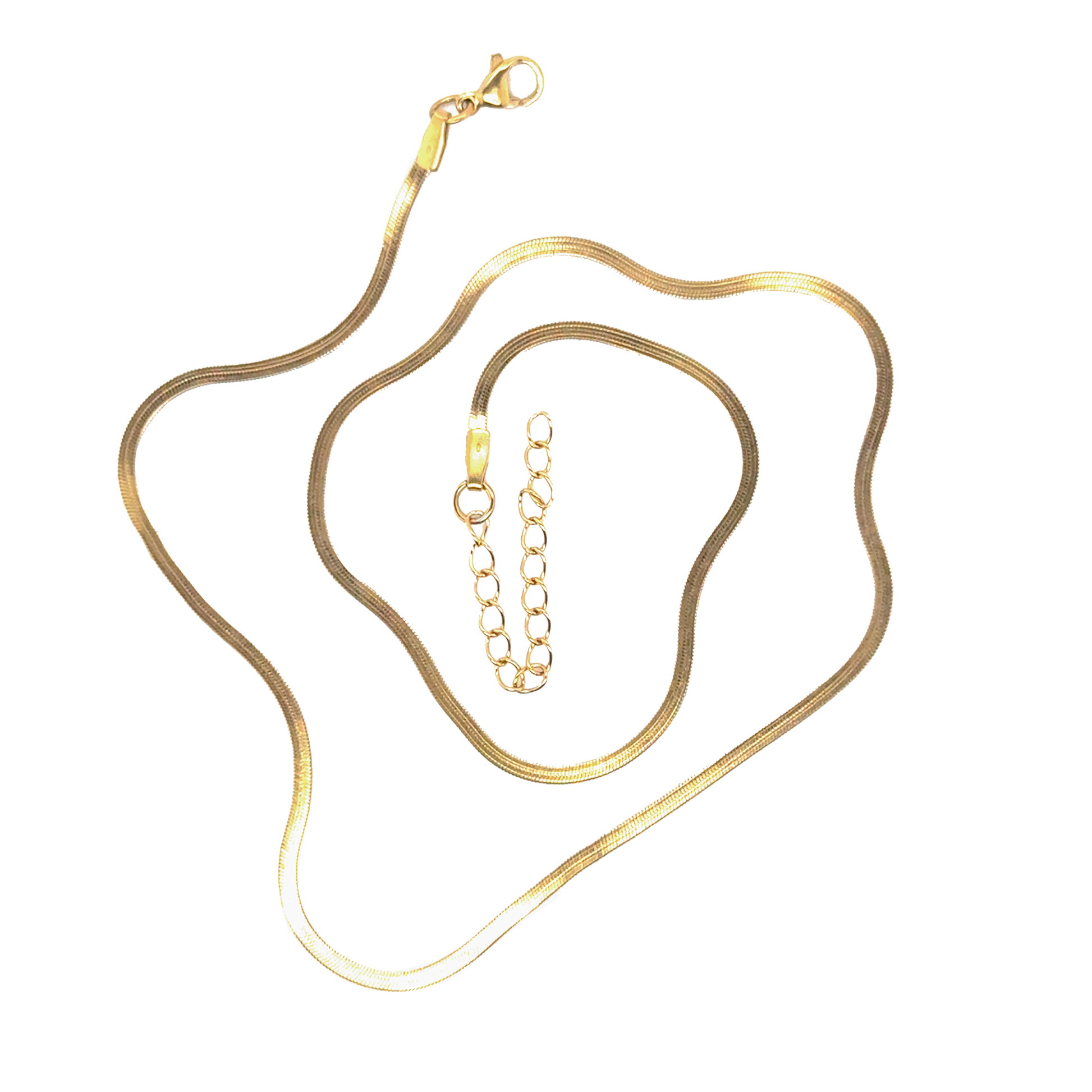 Flat Snake Necklace