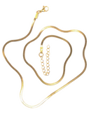 Flat Snake Necklace