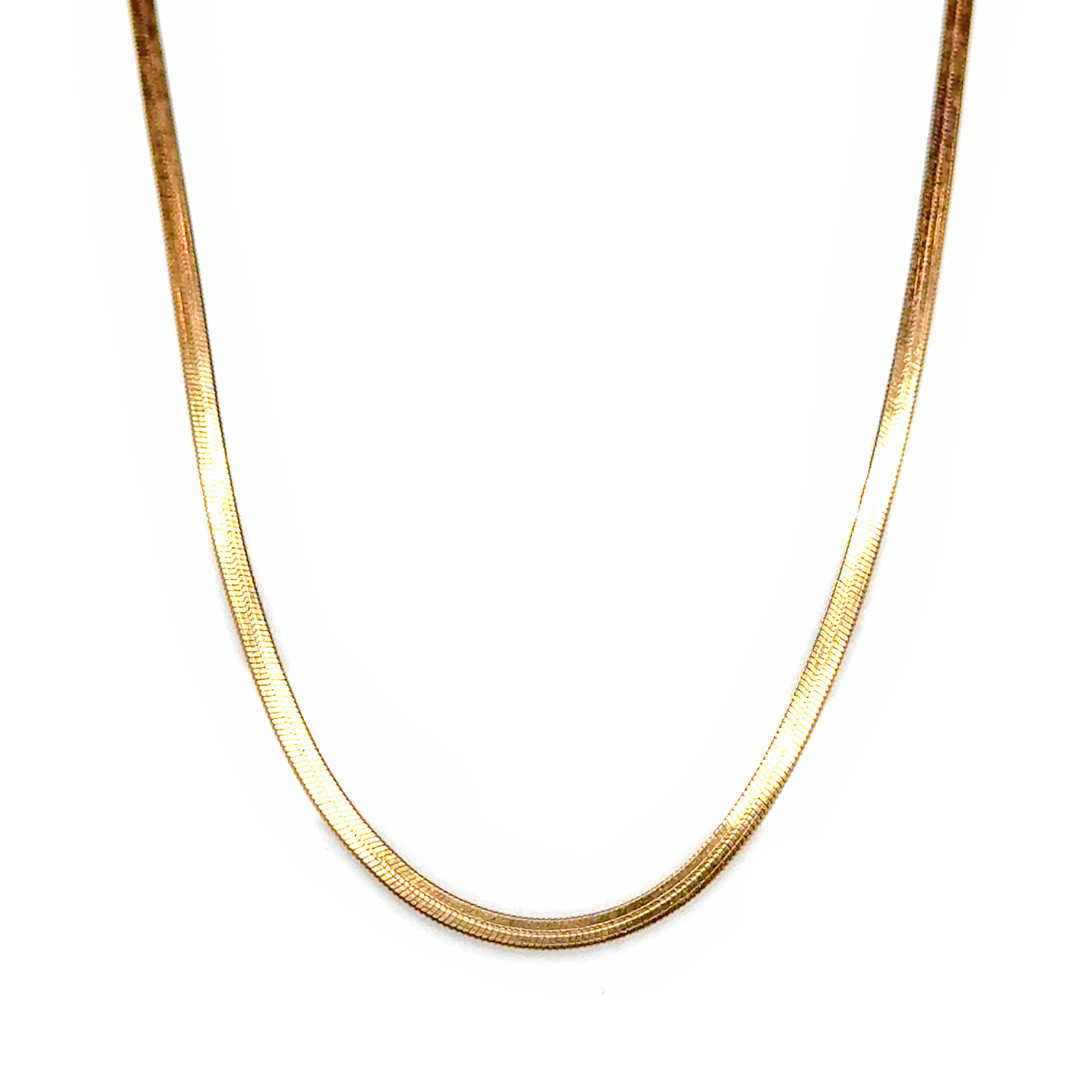 Flat Snake Necklace