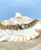 Gema Necklace with Initial