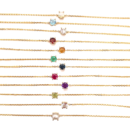 BIRTHSTONES BRACELETS -  Paddington Jeweller - Ojco