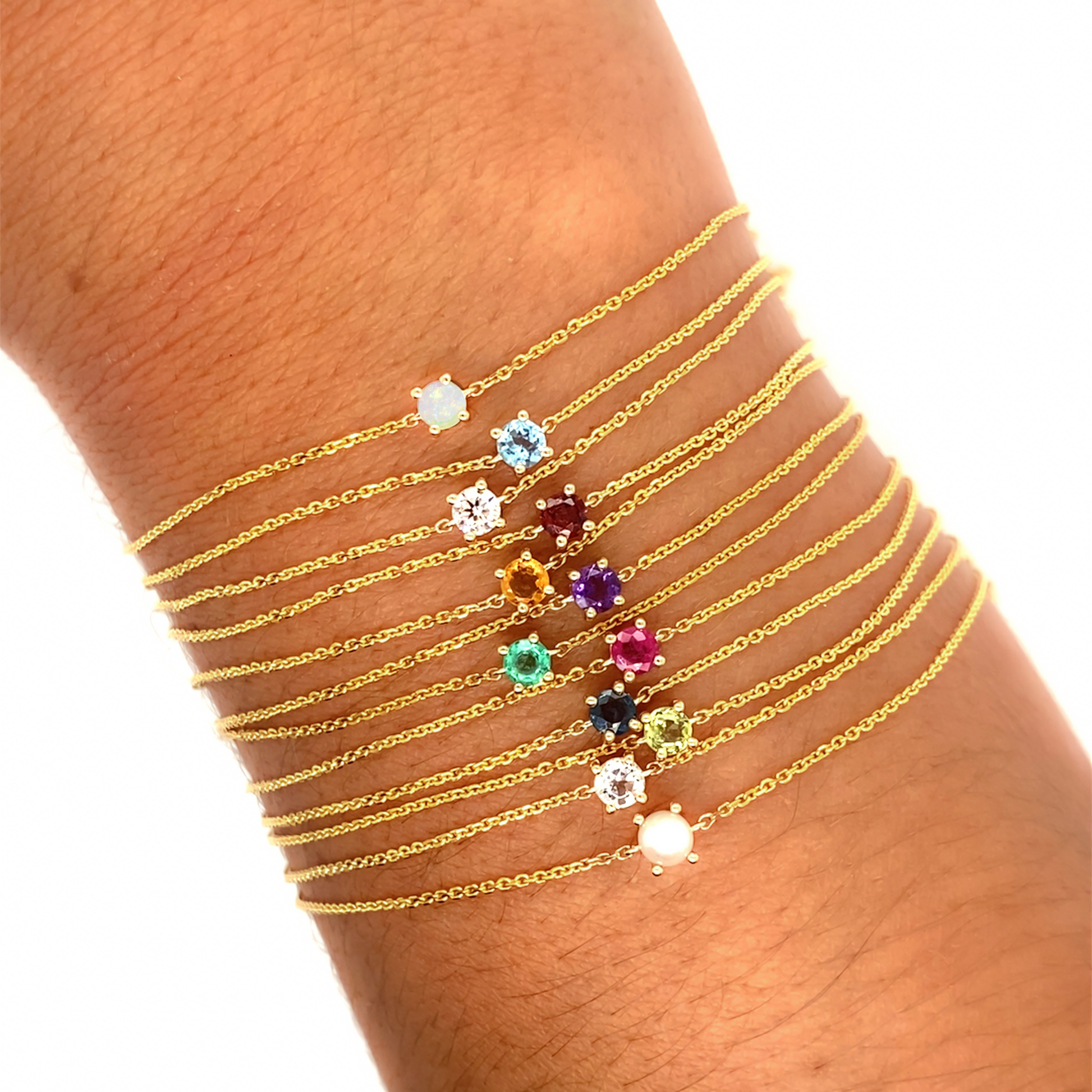 BIRTHSTONES BRACELETS -  Paddington Jeweller - Ojco