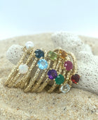 BIRTHSTONES RINGS -  Paddington Jeweller - Ojco