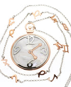 Vintage Clock Silver Pendant | Iluka Jewellery