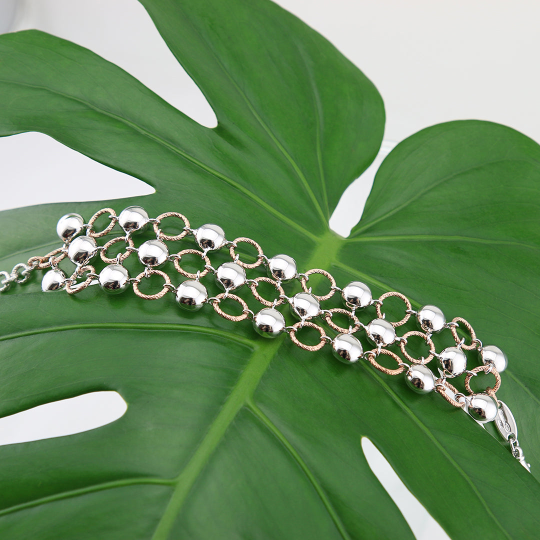 Fraboso Luchia Silver Bracelet | Iluka Jewellery