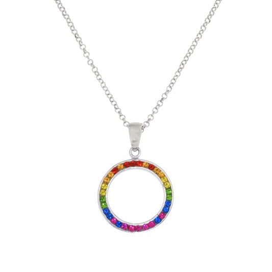 Swarovski Rainbow Circle Of Life | Iluka Jewellery