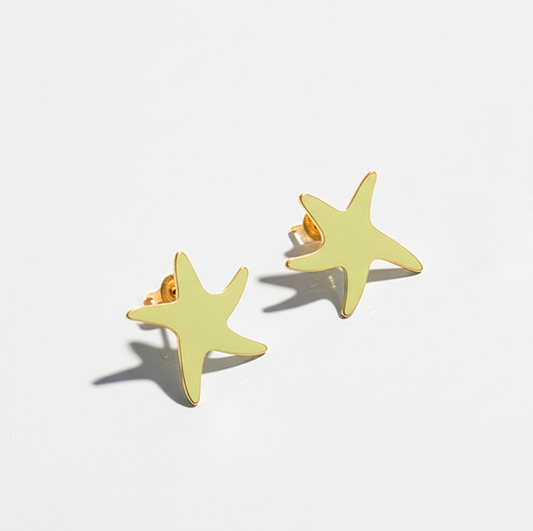 Shiny Star Studs