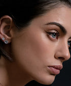 Sybella Cubic Studs silver | Iluka Jewellery