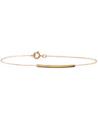 Galeiras Curve Gold Bar Bracelet | Iluka Jewellery