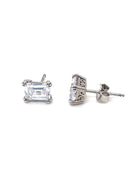 Sybella Baguette CZ Studs | Iluka Jewellery