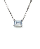 Sybella Baguette CZ Necklace | Iluka Jewellery